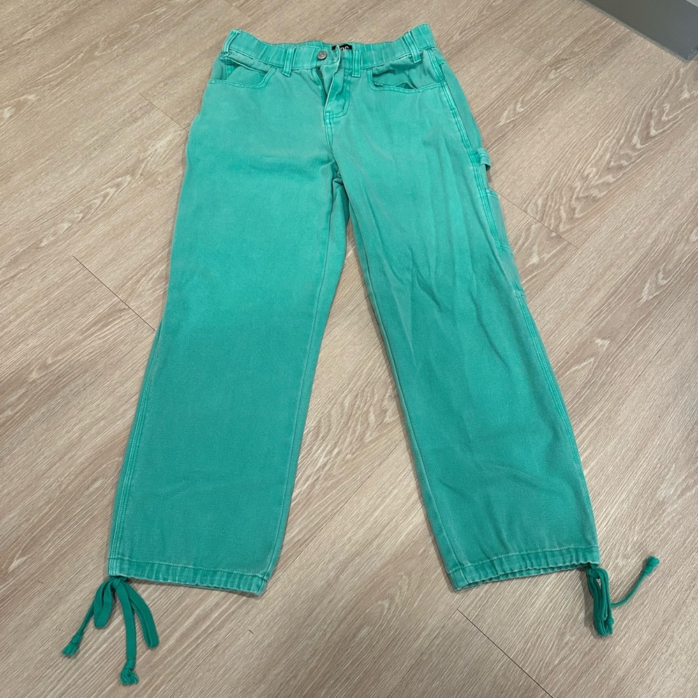BDG Teal Ankle Jeans